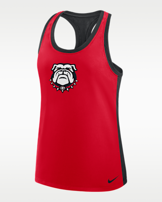 Georgia Women's Nike Dri-FIT College Racerback Tank Top. Nike.com